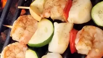 devour grilled seafood kabobs