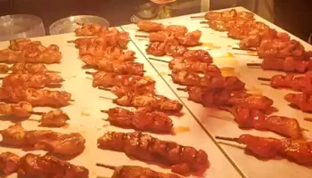 devour chicken skewers